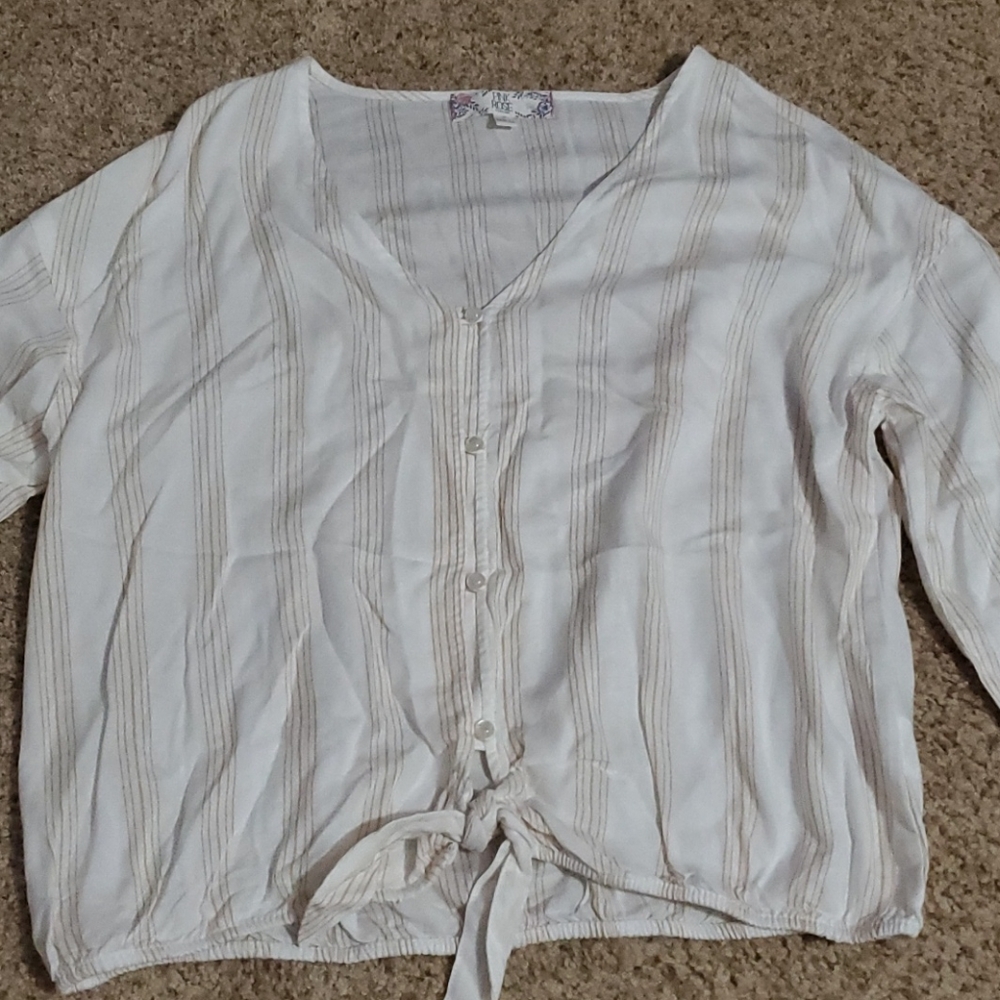 Long sleeved button up